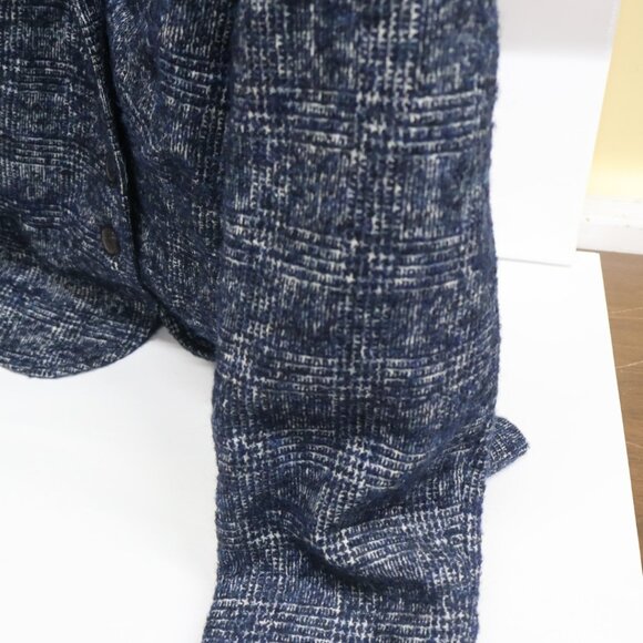 Akris Punto Textured Tweed Jacket Blazer – Navy Blue – Size 12 – NWT - Picture 4 of 4